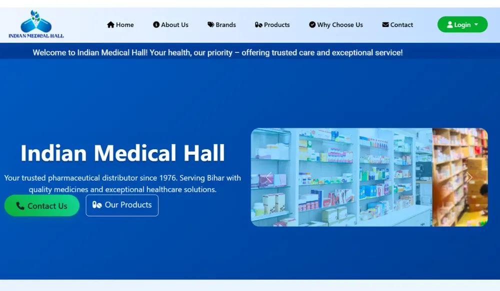 Screenshot of imhjjp.in
