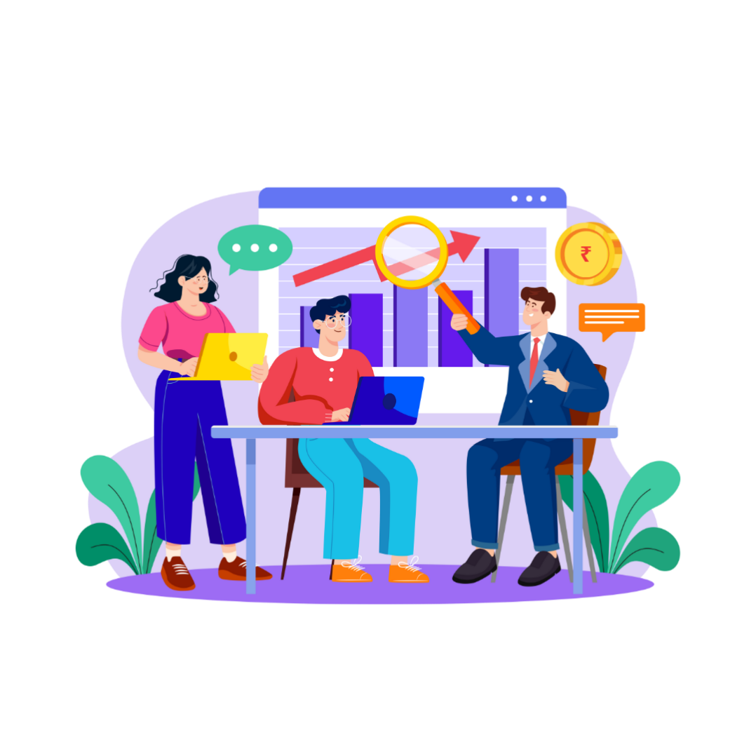 Questions and Answers Illustration